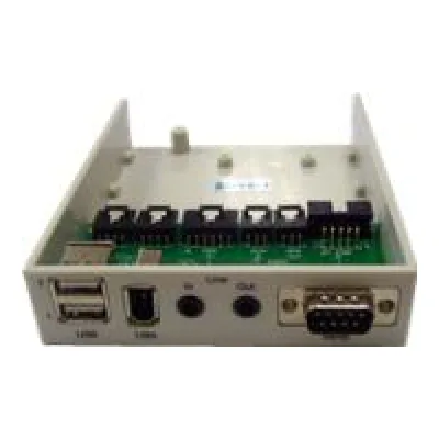 UniQue Multimedia Bay 2xUSB Port+1IEEE 1394 Port+Audio In