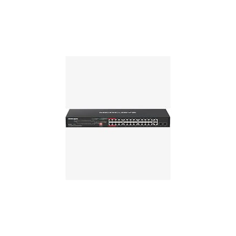 Mercusys 28 Port Gigabit Rackmount Switch With 24 Port PoE Plus