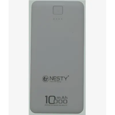 Nesty 10000mAh White Multi Functional Power Bank