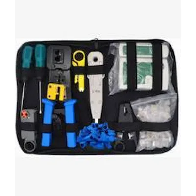 Netix 11 Piece Network Tool Kit With Pass Through Crimping Tool