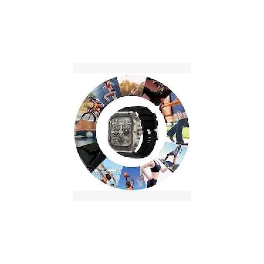 Nesty NP 104 Ultra Smart Sports Watch With Calling Function Black