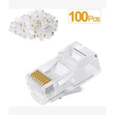 Netix RJ45 100 Pack Cat5 Shielded Connectors