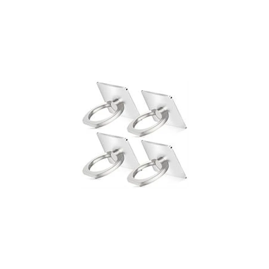 Geeko Universal Silver Ring Smartphone Grip