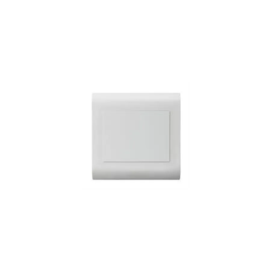 Lesco White Pipelli Blank Cover Plate