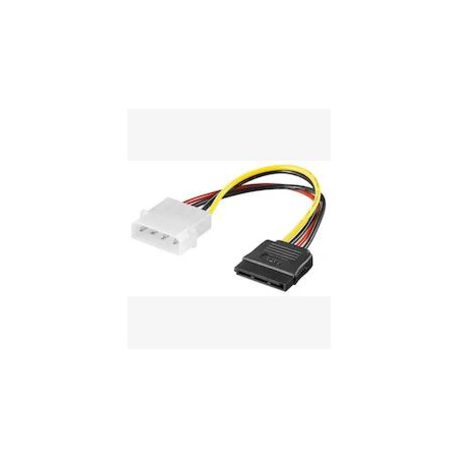 UniQue SATA Male to 4 Pin Female Molex Adapter