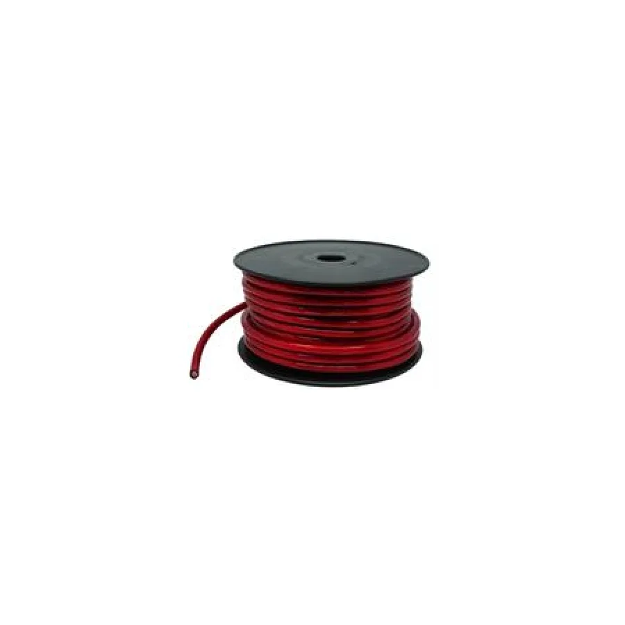 Solarix 16mm2 Battery Power Cable 30 Metre Roll Red
