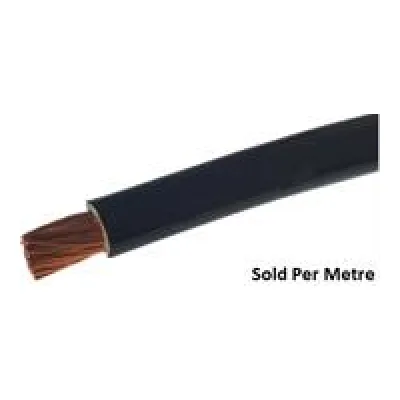 Solarix 16mm2 Battery Power Cable Per Metre Black