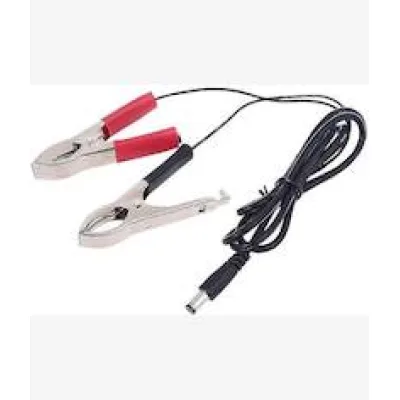 Solarix Cable DC Male To Battery Clamps