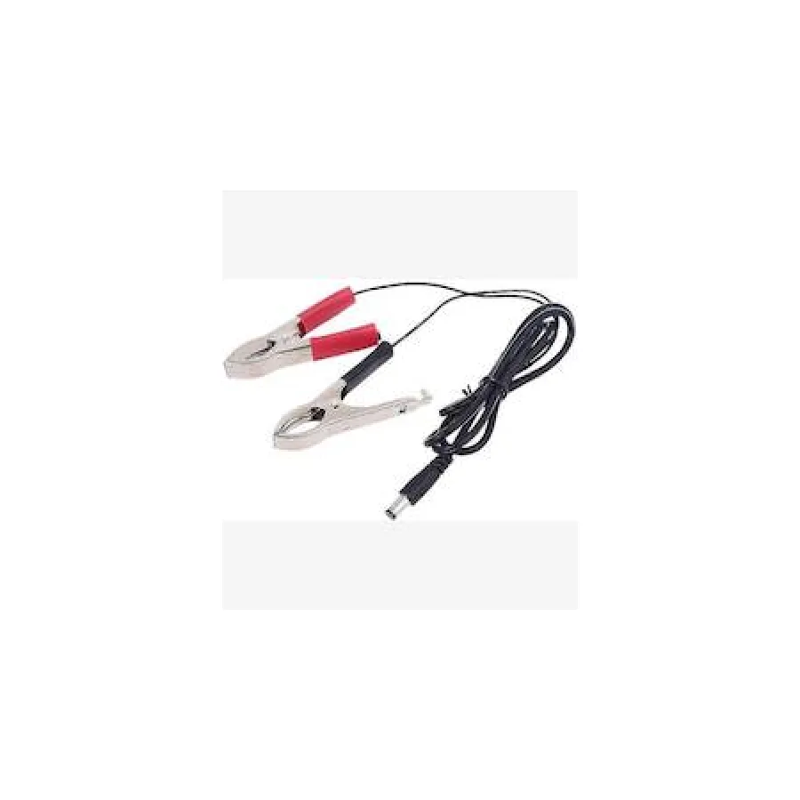 Solarix Cable DC Male To Battery Clamps