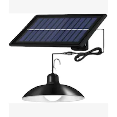 Solarix LED Hanging Flood Light With Solar Panel