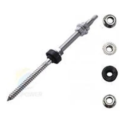 Solarix IBR Hanger Bolt Screw For D-RAIL 8mm