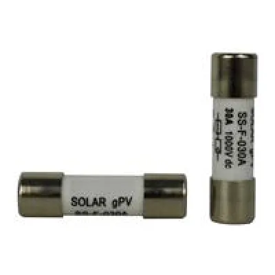 Solarix 30A 38mm x 10mm Solar Photovoltaic Fuse