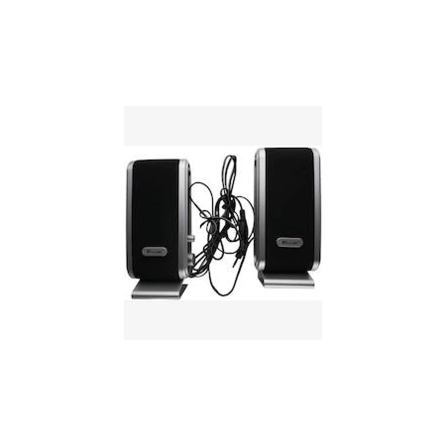 Unique USB Multimedia Speakers Black & Silver