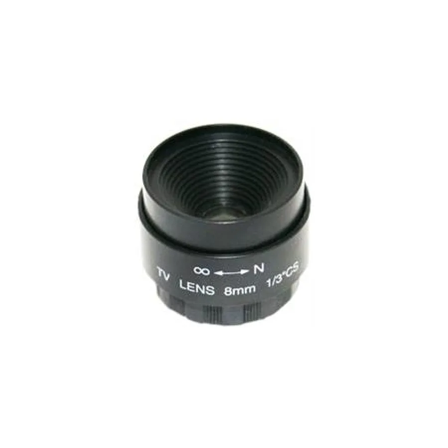 Securnix Lens 8MM Fixed IRIS, Retail Box , No Warranty