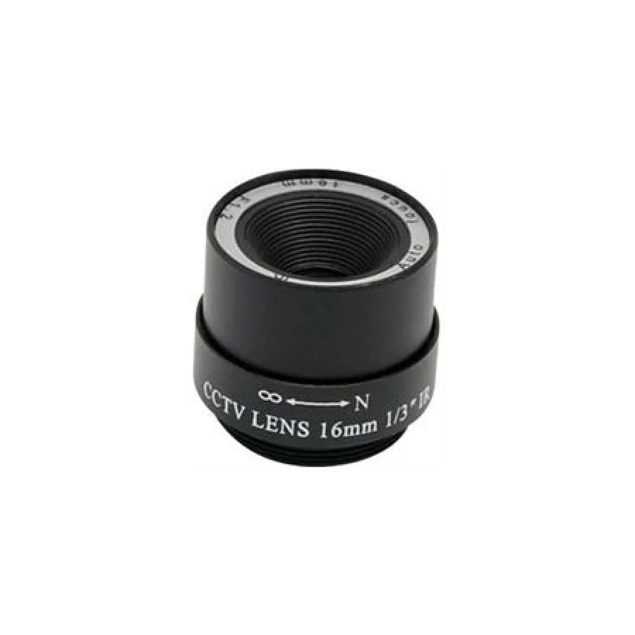 Securnix Lens 16MM Fixed IRIS, Retail Box , No Warranty