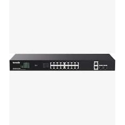 Tenda 16 PoE Plus 2SFP Port Ethernet Switch
