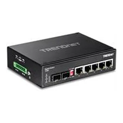 TrendNet 6-Port Hardened Industrial Gigabit