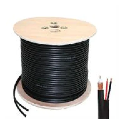 Securnix Siamese Coax cable RG59 + Power Cable 300m Wooden