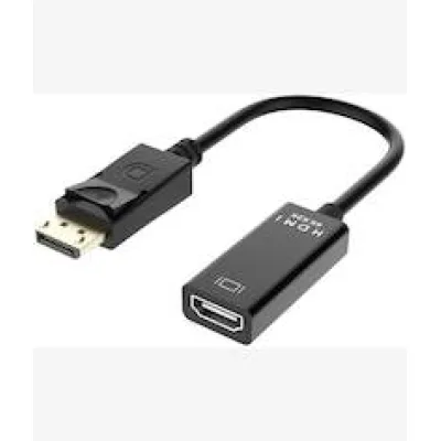 UniQue  30cm Male DisplayPort To 4K Female HDTV Cable