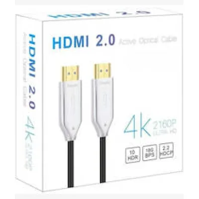 UniQue 4K Ultra HD 15M HDTV 2.0 Active Optical Cable