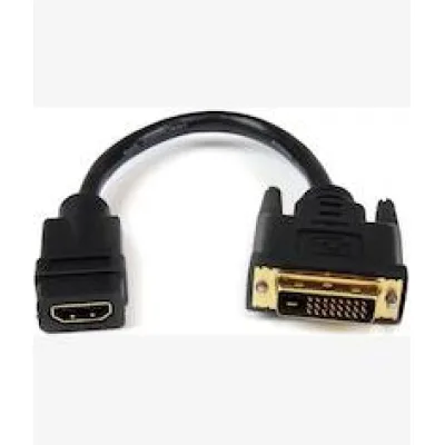 UniQue 30cm Female HDMI To Male DVI Cable