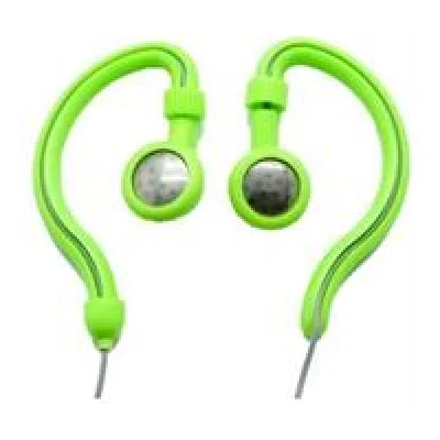 Geeko Green Hook On Stereo Earphones