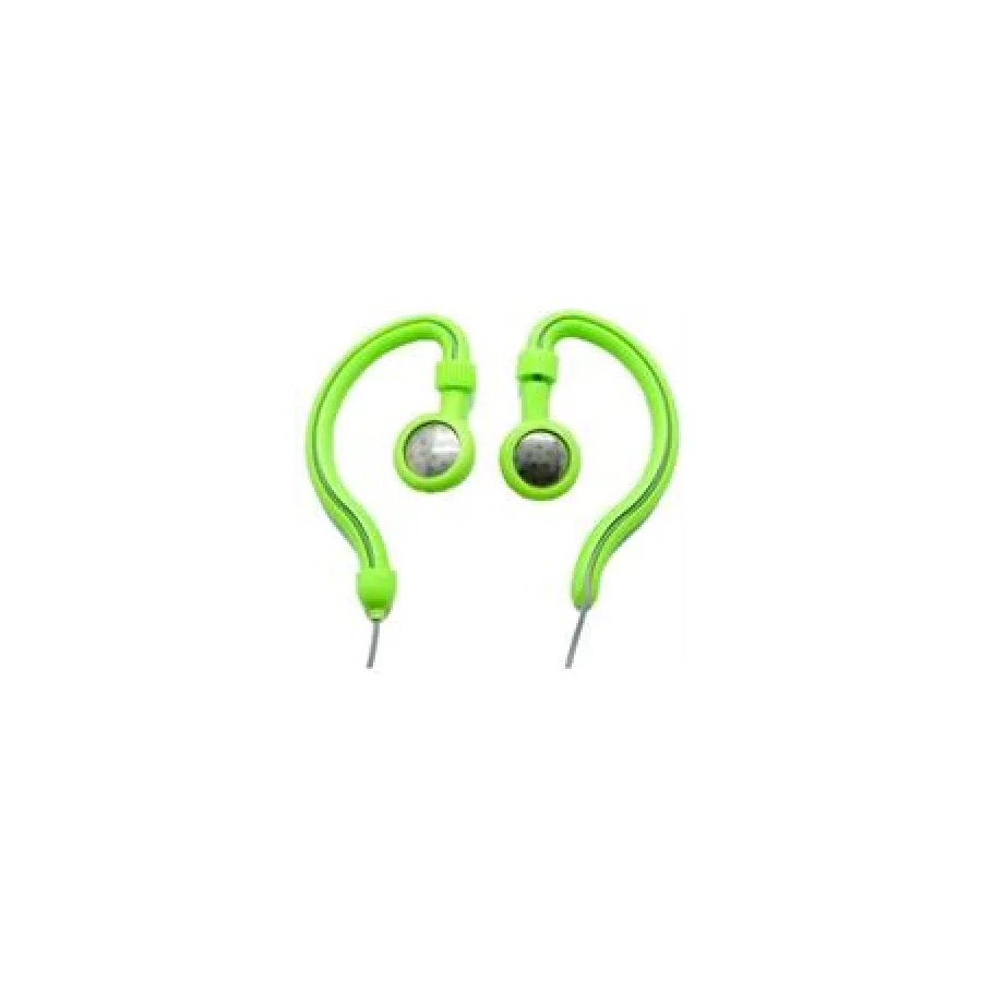 Geeko Green Hook On Stereo Earphones
